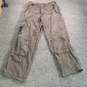 BC Ethic Std Issue 003 Mens Nylon Tactical Cargo Pants Gray Olive 32x31